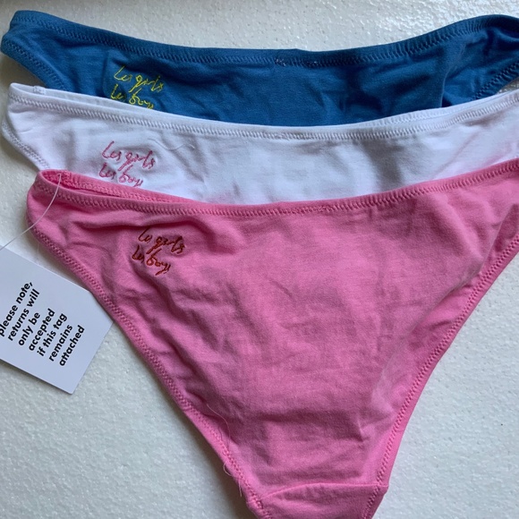 3-pack LES GIRLS LES BOYS 95% Cotton Jersey Mini Brief (NWT) XS Open Box - Picture 2 of 11